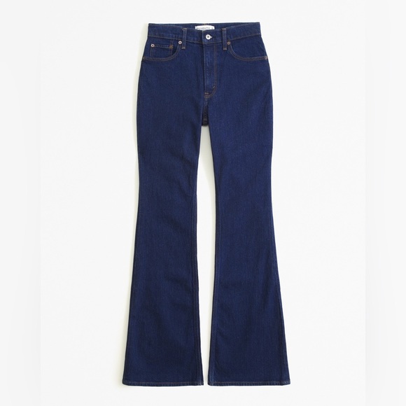 Abercrombie & Fitch High Rise Vintage Flare Jean - Picture 2 of 4